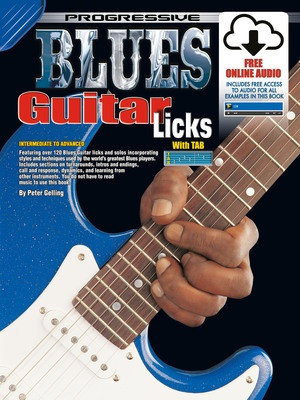 Progressive Blues Guitar Licks Bk/CD