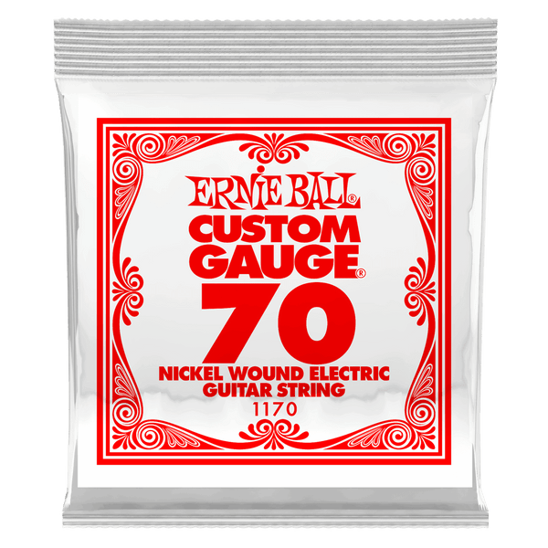 Ernie Ball Single .070 Wound Nickel Electric String