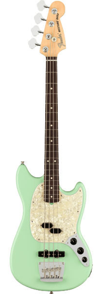 Fender American Performer Mustang Bass - Satin Surf Green