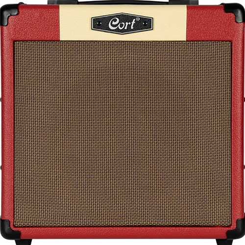 Cort CM15R Amp Electric Guitar 15W - Dark Red