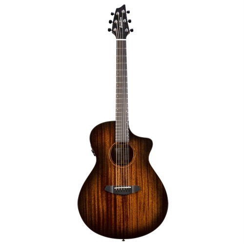 Breedlove Wildwood Pro Concert Suede Acoustic/Electric Guitar - African Mahogany