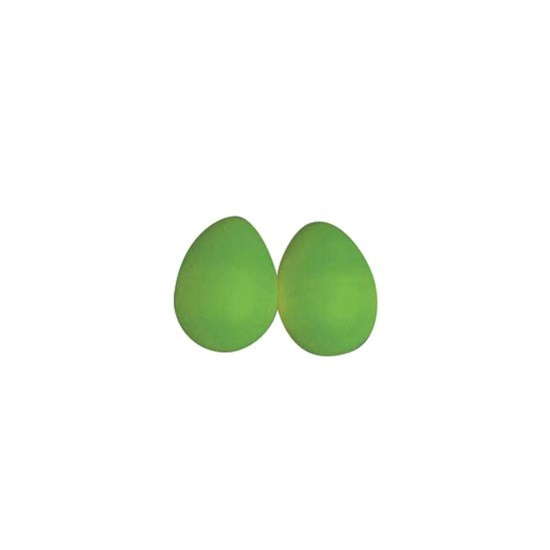 Mano Percussion pair of Egg Shakers - Green