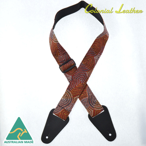 DSL Mina Mina Dreaming Padded Guitar Strap