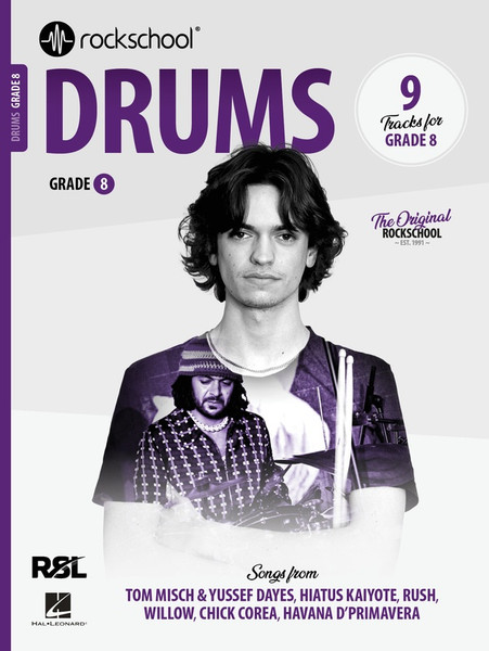 Rockschool Drums Grade 8 (2024) – Achieve Your Musical Goals