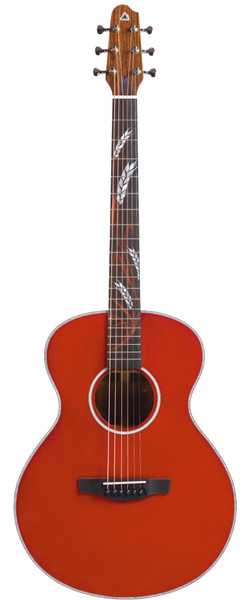 Covenant 310 Focus Acoustic Guitar with Thin Neck – Red