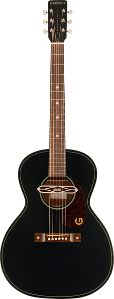 Gretsch Jim Dandy Deltoluxe Concert Acoustic-Electric Guitar – Black Top Gretsch Jim Dandy Deltoluxe Concert Acoustic-Electric Guitar – Black Top