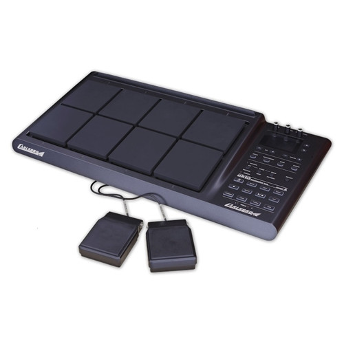 Carlsbro OKTO-A electronic percussion pad with eight rubber pads and large display.