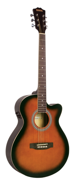 RGC51CETS Grand Concert Electric/Acoustic Guitar w/ Cutaway - Tobacco Sunburst Gloss Redding