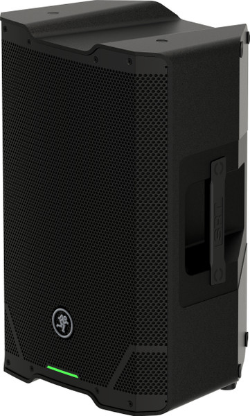 Mackie SRT210 10 inch 1600W powered PA speaker side view