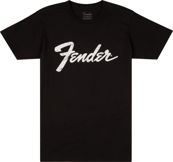 Fender Logo Dateback T-shirt - Black L