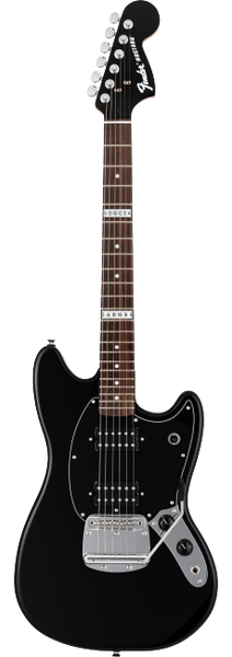 Fender Chilli Beans Moto Mustang electric guitar black finish