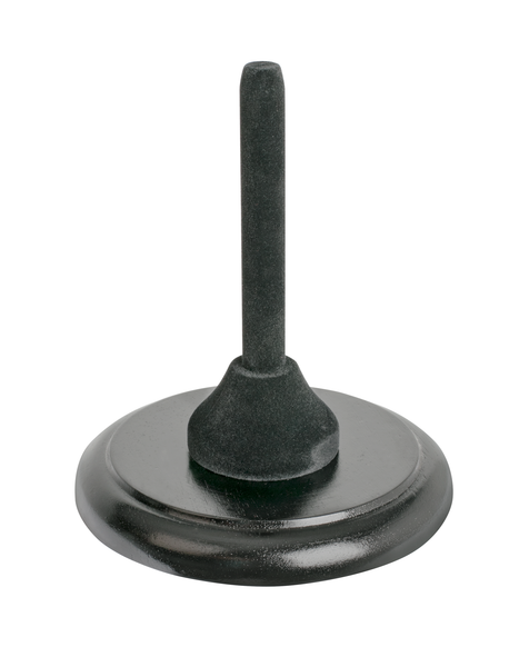 CPK BWA81 clarinet or flute stand with felt-covered post and stable round wooden base.