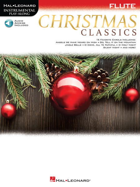 Christmas Classics flute sheet music book cover
