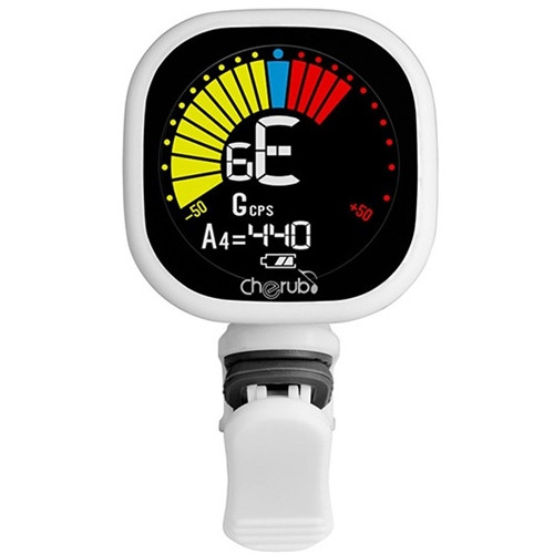 Cherub clip on tuner rechargable full colour display