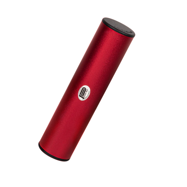 Powerbeat Latin Shaker Wine Red Aluminium 8 Inch Percussion