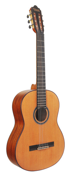 Valencia 700 Series classical guitar solid cedar top front view