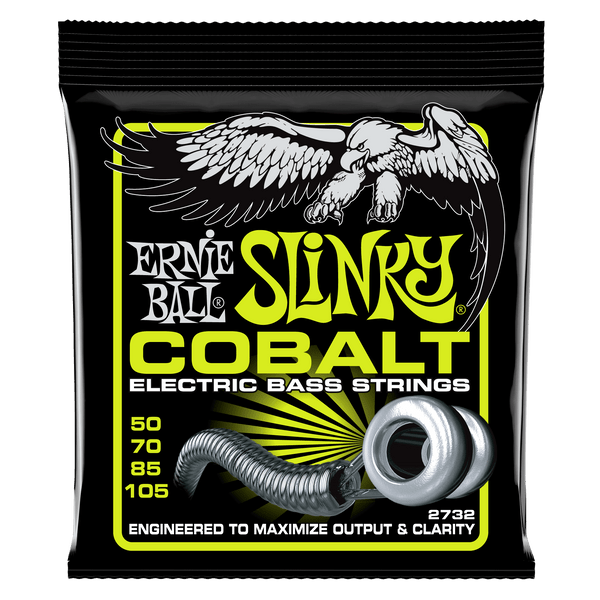 Ernie Ball Regular Slinky Cobalt bass strings 50-105 packaging front