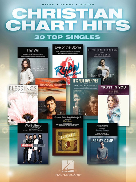 Christian Chart Hits Piano Vocal Guitar Songbook cover