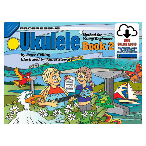 Progressive Ukulele Method for Young Beginners Book 2 Cover