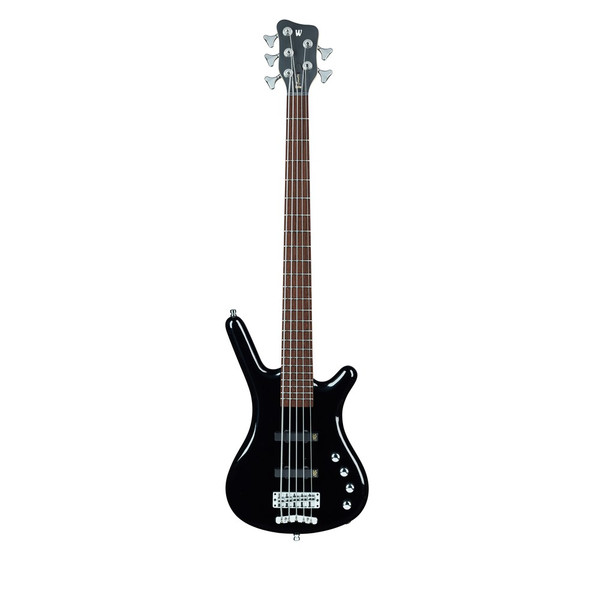 Warwick RockBass Corvette Basic 5 string bass Solid Black High Polish