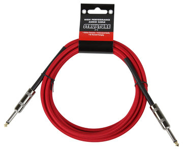 Strukture SC10RD Woven Instrument Cable 10ft - Red