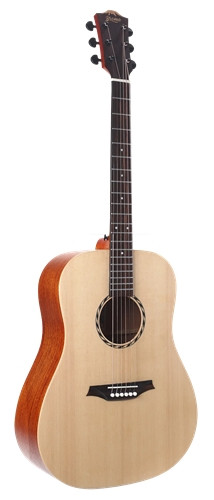 Bromo Tahoma Dreadnought Guitar - Satin Natural