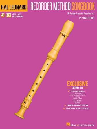 Hal Leonard Recorder Method Songbook Book/Online