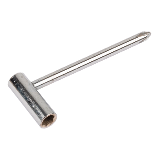 6.35mm Hex spanner and Phillips head screwdriver combo