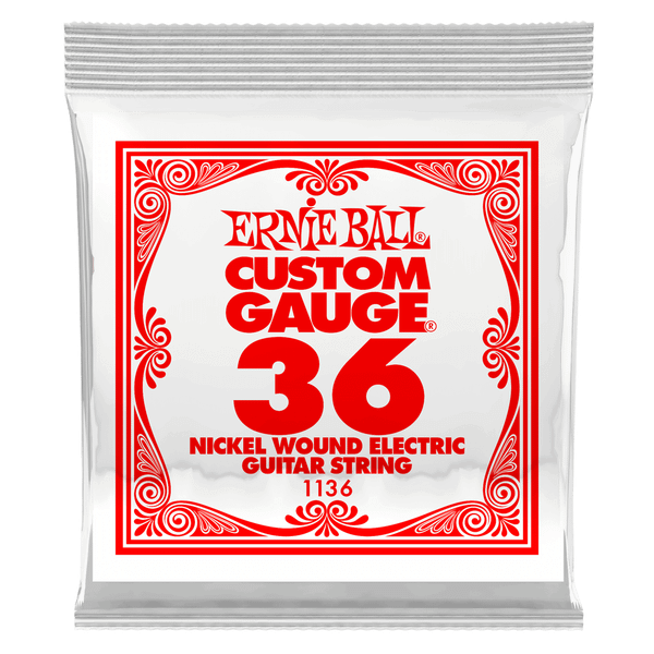 Ernie Ball .036 Nickel Wound Electric Guitar Single String P01136
