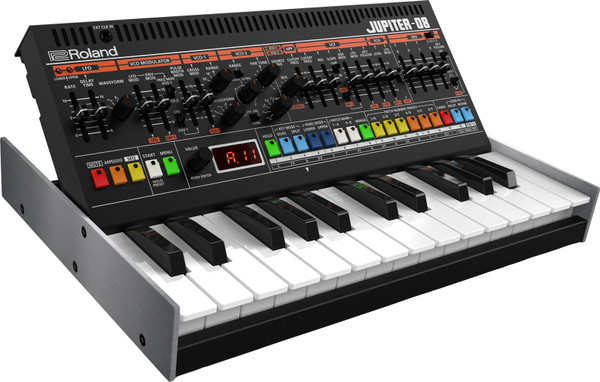 Roland JUPITER-08 Boutique Synthesizer with classic JUPITER-8 sound and hands-on controls