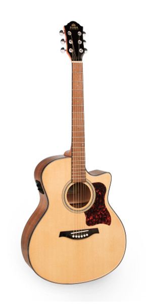 Gilman GA10CENG Grand Auditorium Acoustic-Electric Guitar Right