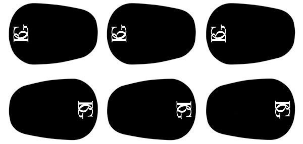 BG Mouthpiece Cushions Sax/Clarinet - Black Small BGA10S