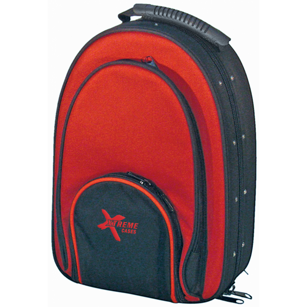 XTREME BWA982 Clarinet Case - Black and Red