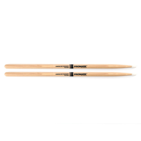 Hickory 7A Nylon Tip drumstick Promark