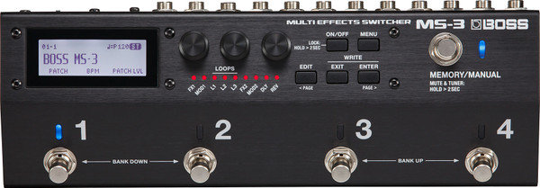 MS-3 MULTI FX SWITCHER BOSS