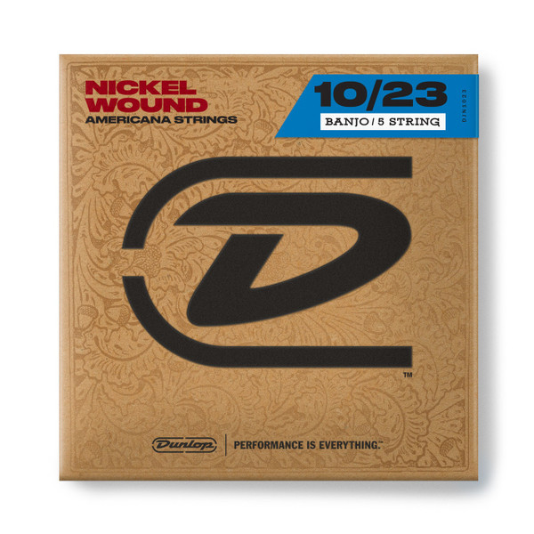 BANJO STRINGS 10-23 MEDIUM NICKEL Dunlop