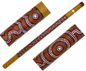 DIDGERIDOO 4FT (122CM) HAND PAINTED Payton