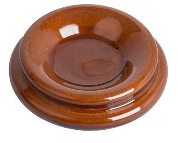 Wooden Piano Castor Cup - Walnut KX98 AMS