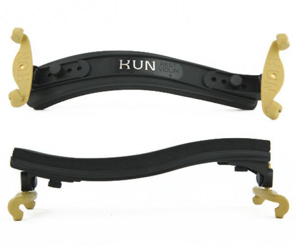 Kun | Original Violin Shoulder Rest Black 1/4 - 1/8