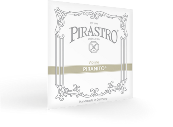 Pirastro Piranito Violin String Set: 3/4 - 1/2 Size