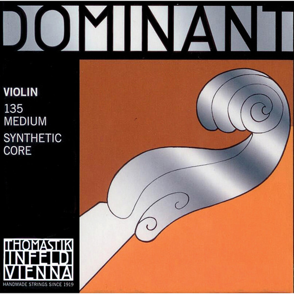 Thomastik 135 Dominant Violin String Set 4/4 Size Medium