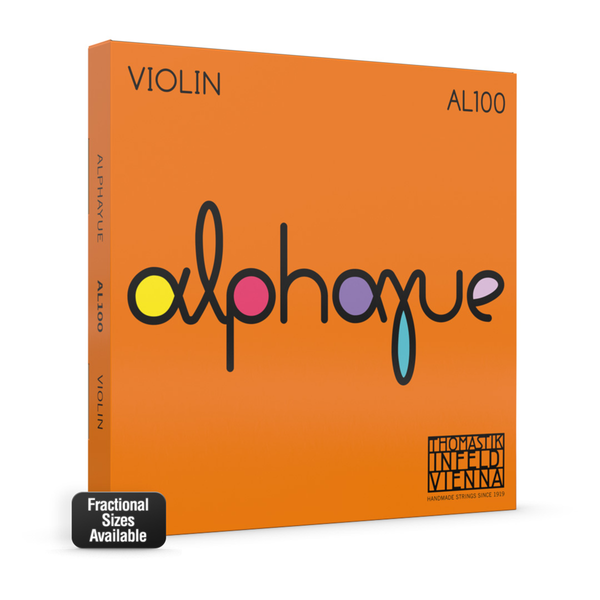 Thomastik AL100.1/8 Alphayue Violin 1/8 String Set | Front