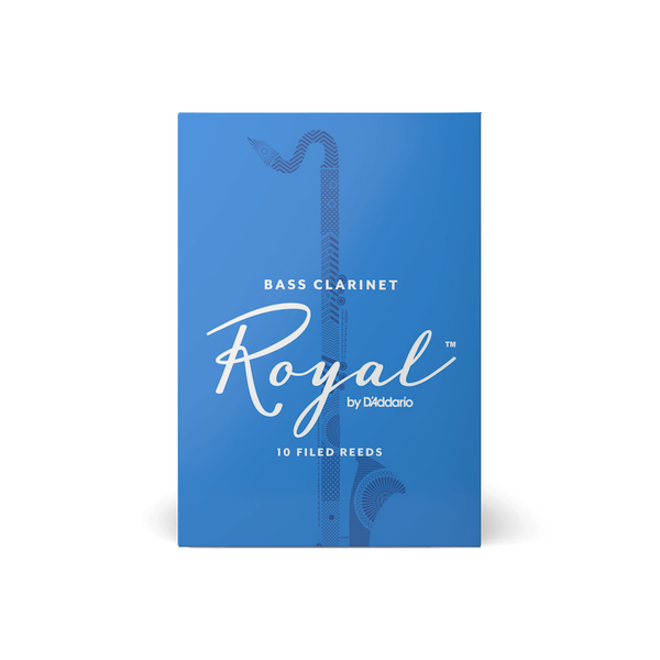 Rico Royal Bass Clarinet Reeds Strength 2.0 - 10 Box