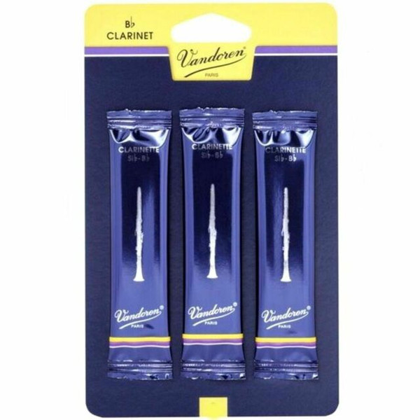 Traditional Bb Clarinet Reeds 2.5 - 3 Pack VACR1025/3