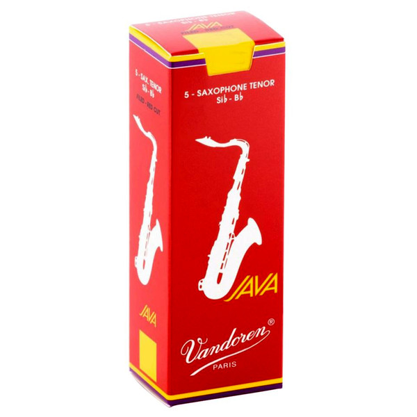 Reeds For Tenor Sax Size 2.5 - Box Of 5 (Java Red)