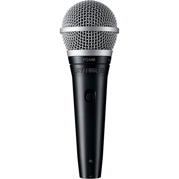Shure PGA48QTR Microphone Dynamic Lo Z Vocal Cardioid + XLR-QTR Cable