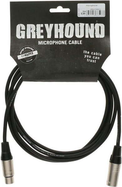 Klotz GRG1FM0500 Greyhound Series Microphone Cable 5m