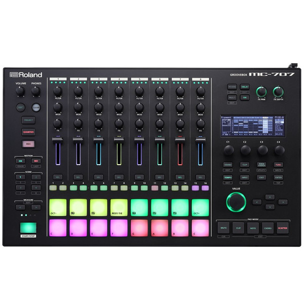 Roland MC-707 Groovebox Music Production Workstation