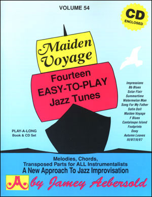 MAIDEN VOYAGE VOL 54 BOOK/ CD