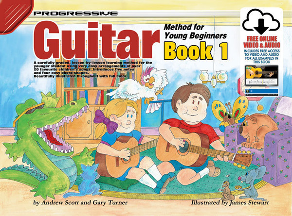 Progressive Guitar Method 1 for Young Beginners Book/Online